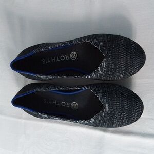 Rothy's women's black and gray flats size 9